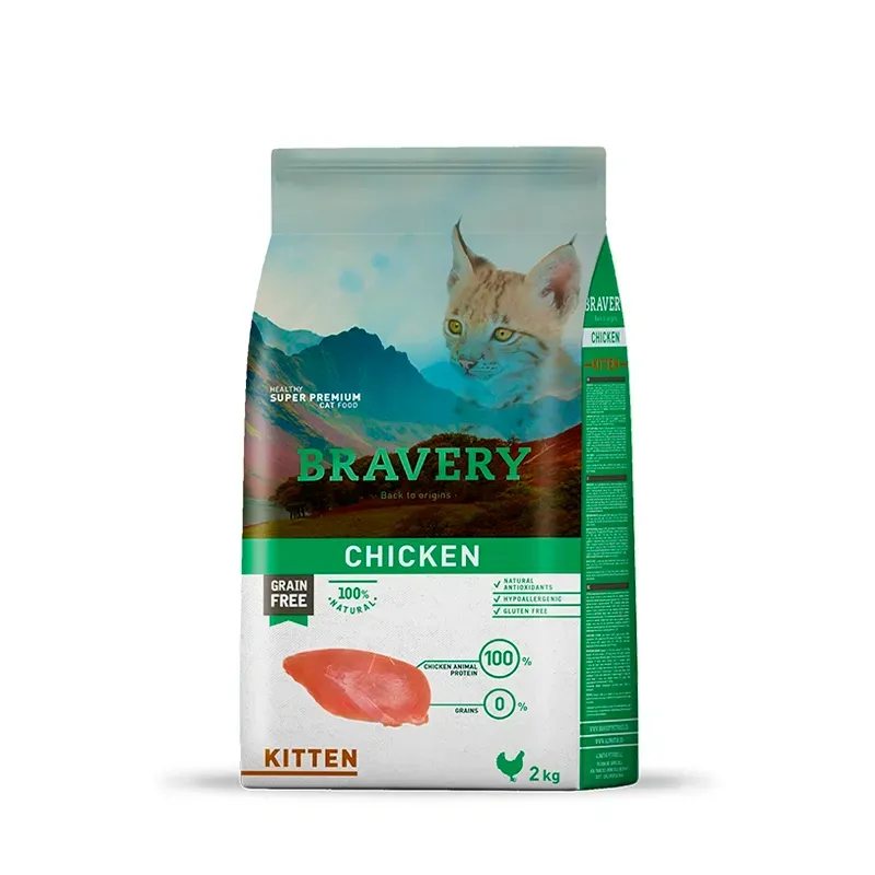 Bravery Kitten Chicken 2kg