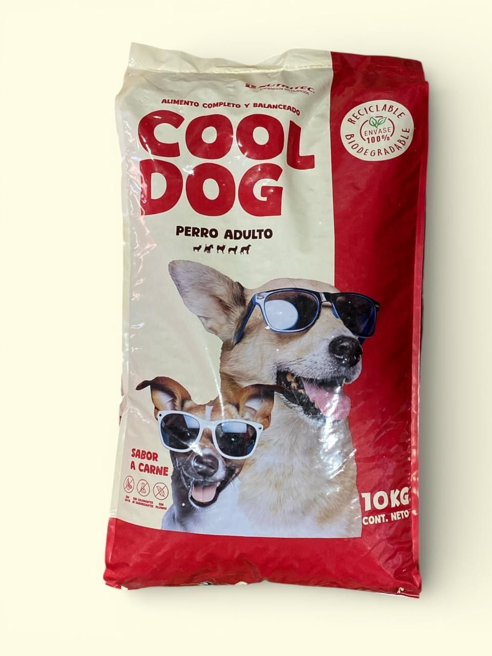 Alimento Cool-Dog Adulto 10 Kg - Carne