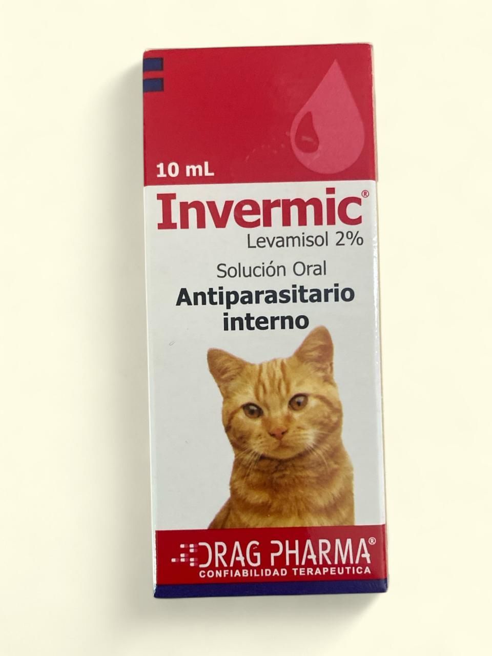 Antiparasitario Interno Gato Invermic