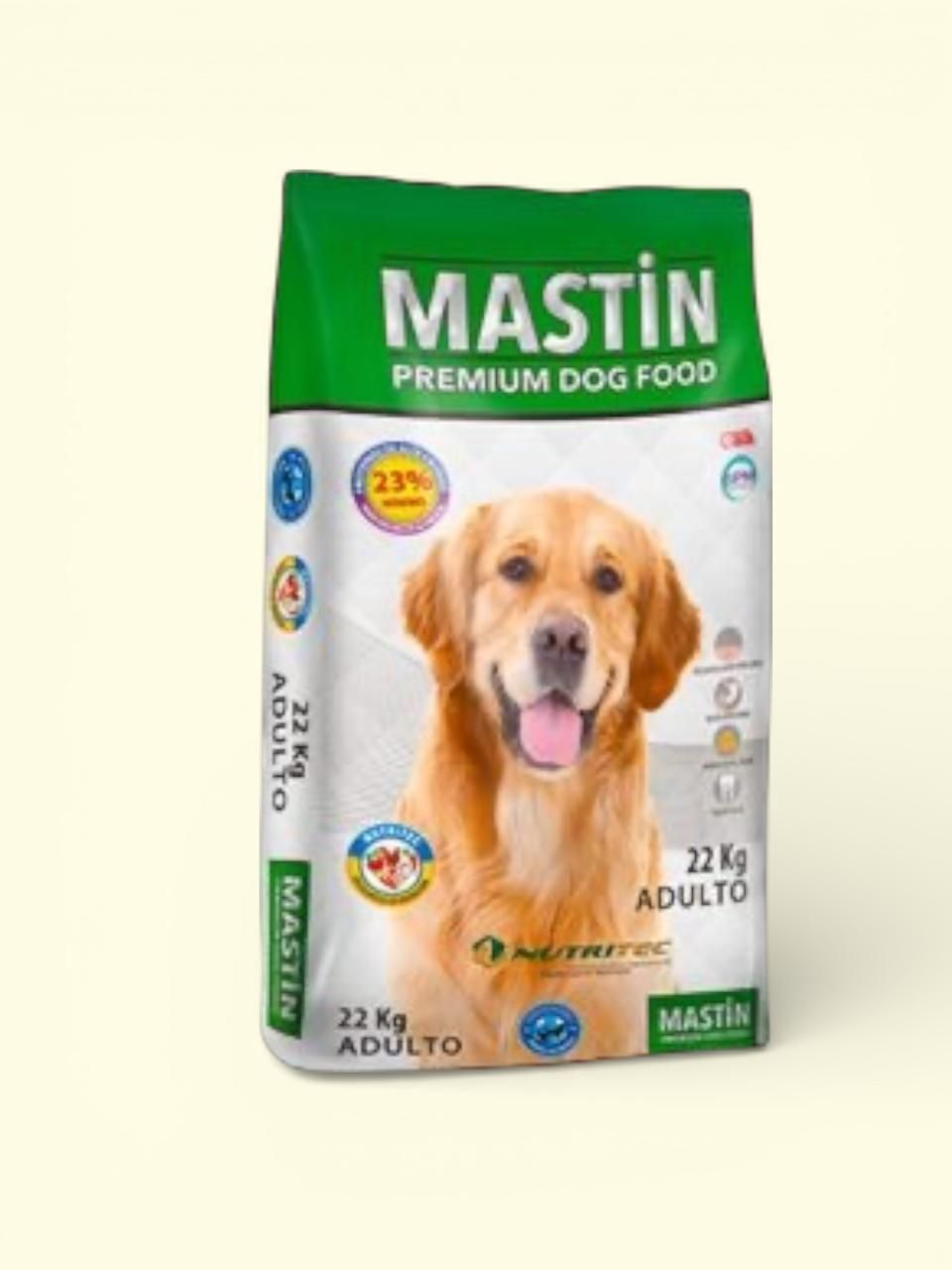 Alimento Mastin Adulto 22Kg - Carne
