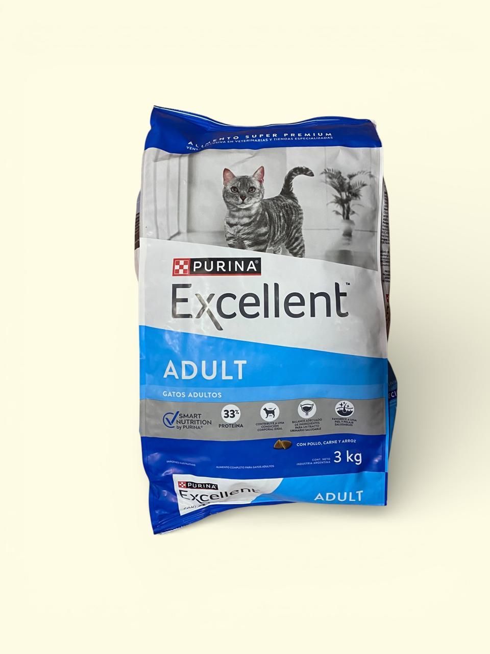 Alimento Purina Excellent Adulto 3 Kg
