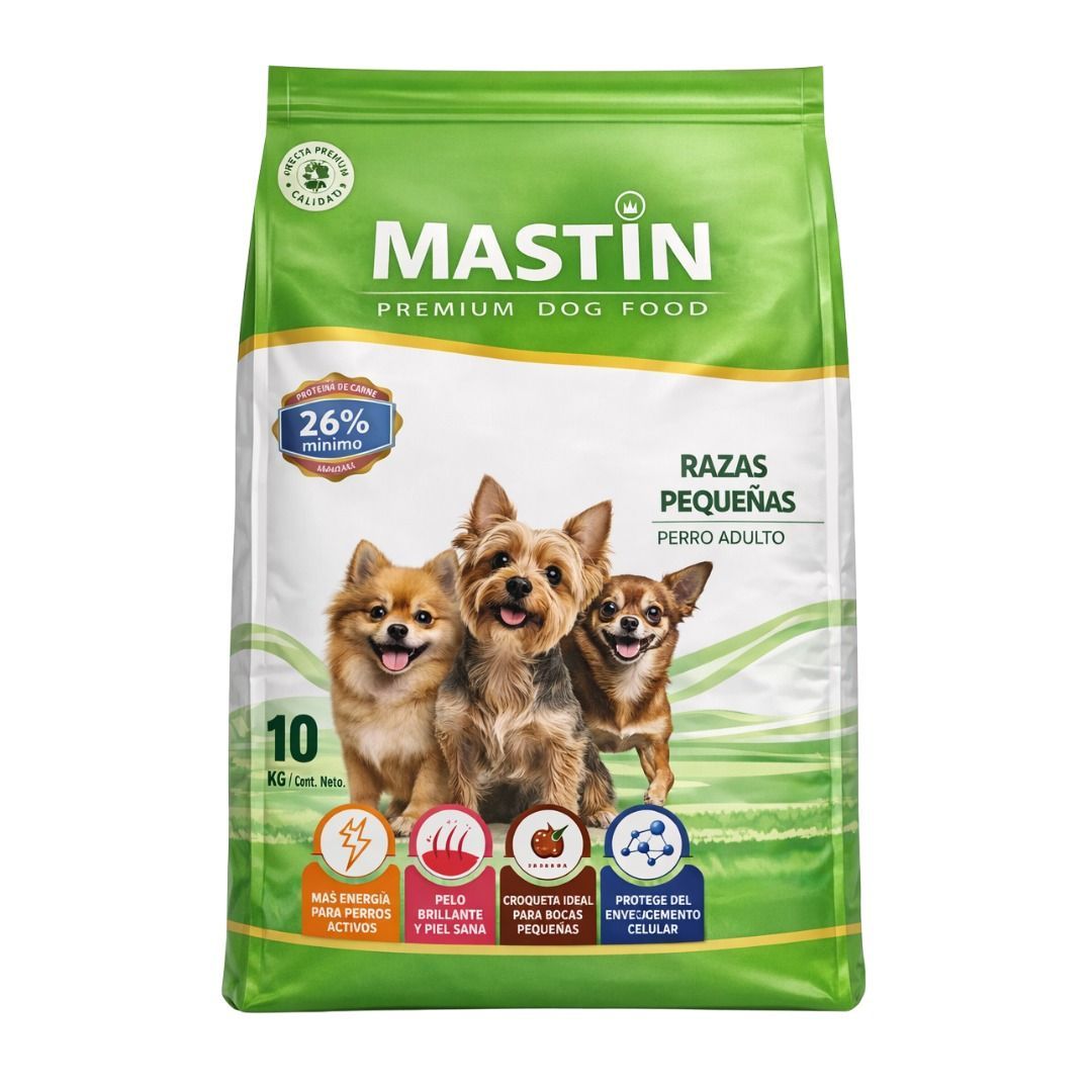 Mastin Adulto Raza Pequeña 10 Kg
