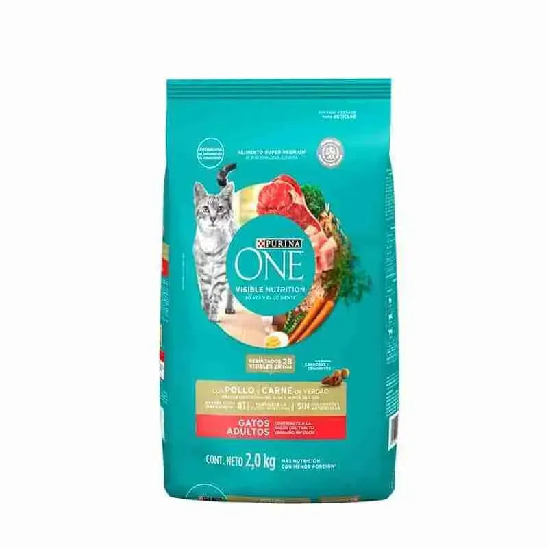Purina One Pollo y Carne 2 Kg