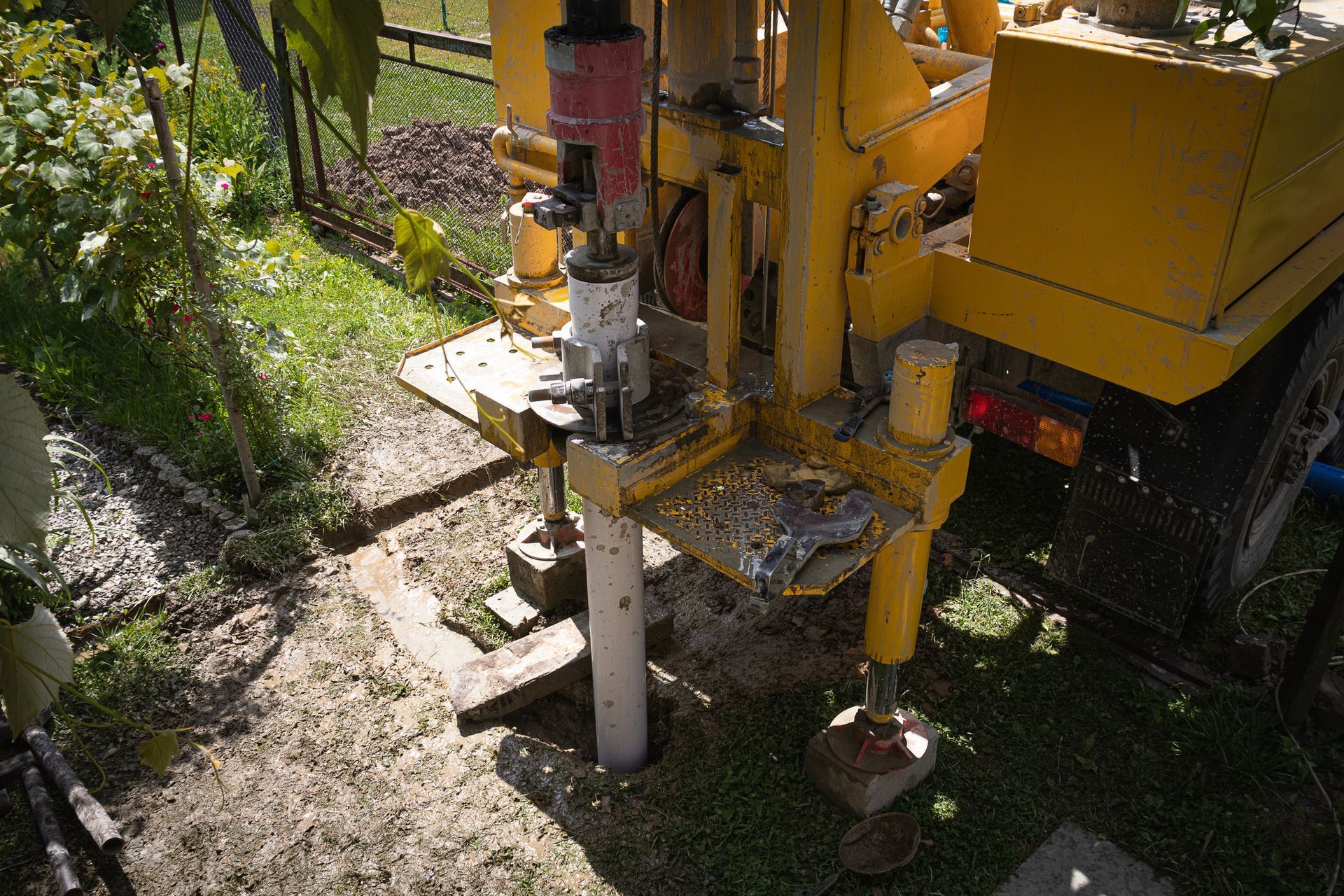 A drilling machine for drilling services.
