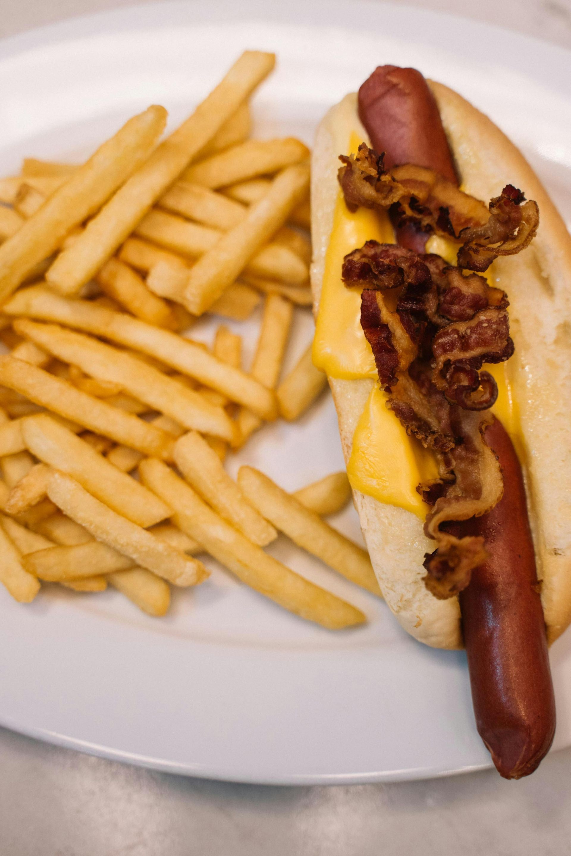 Hot Dog Sandwich Meal
