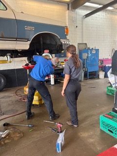 Repairing Vehicle at J & S Automotive - Boulder Auto Repair