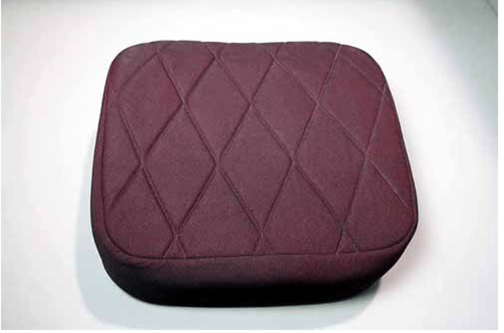 A Purple Cushion with Diamond Pattern - Thomastown, VIC - KAB Performance Seating
