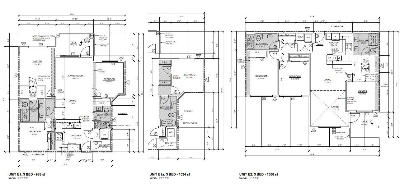 Willoughby Walk 3 bedroom floor plan