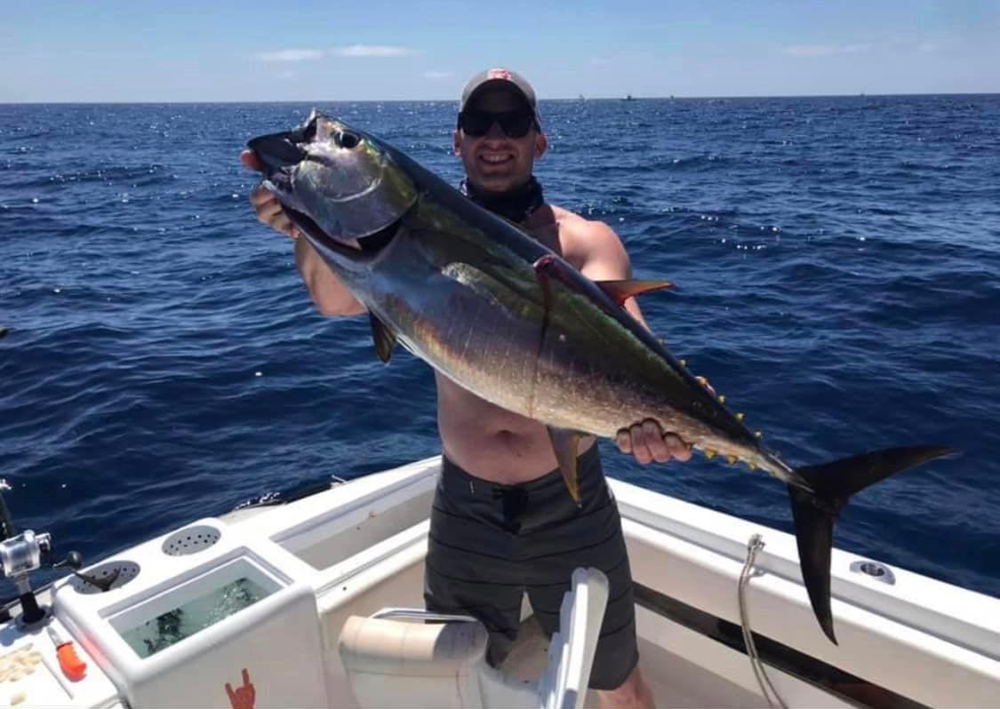 a large tune catch in Baja California Sur