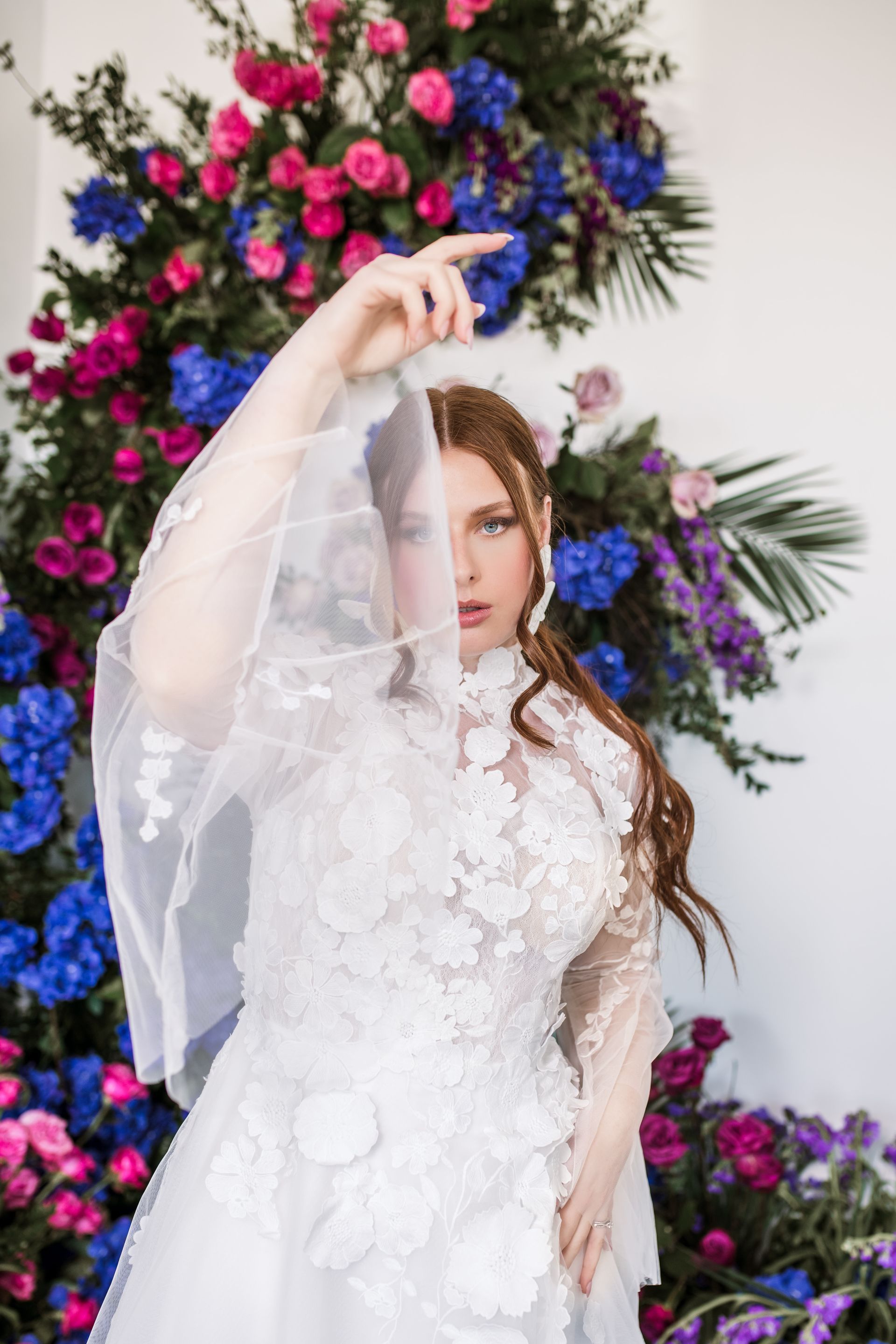 Bride and Groom Sitting on A Bench — Charlotte, NC — Mackins Bridal Boutique
