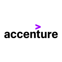 The accenture logo has a purple arrow pointing to the right.