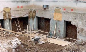 mass concrete underpinning