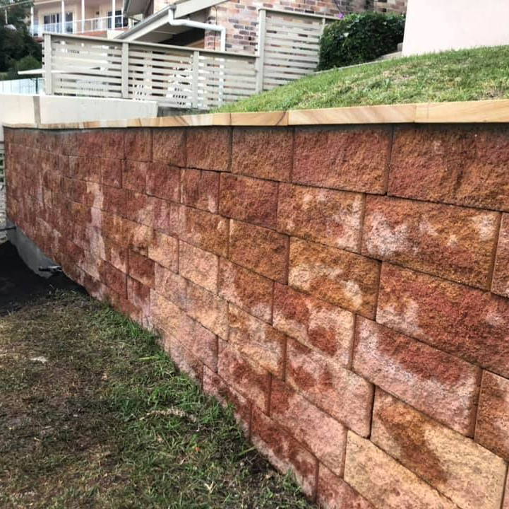 Bricks Walls Pathway - Enfield, NSW - COB Bricklaying