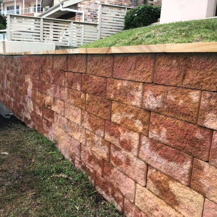 Bricks Walls Pathway - Enfield, NSW - COB Bricklaying