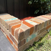 Installing Brick Fence - Enfield, NSW - COB Bricklaying