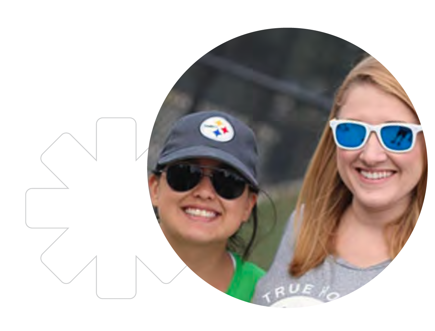 twwoman wearing sunglasses