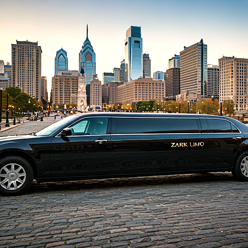 Couple and Flash of the Cameras Inside Limousine — Westville, NJ — Zark Limo