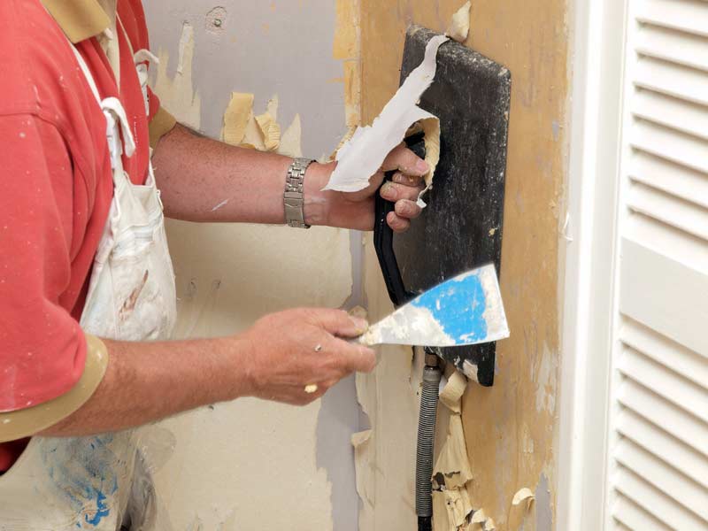 Removing Wall Paints — Wall Paper Removal in Schaumburg, IL