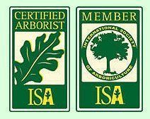 Two green and white ISA logo badges: 