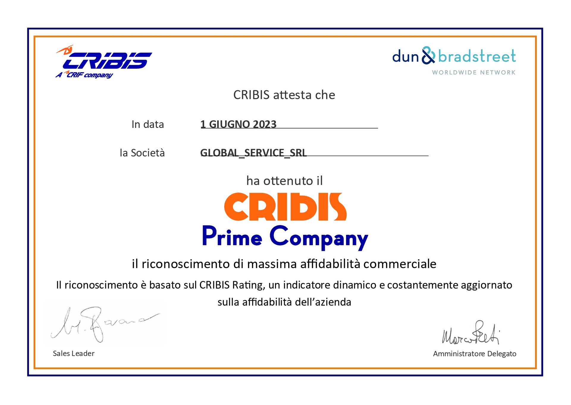 cribis prime company