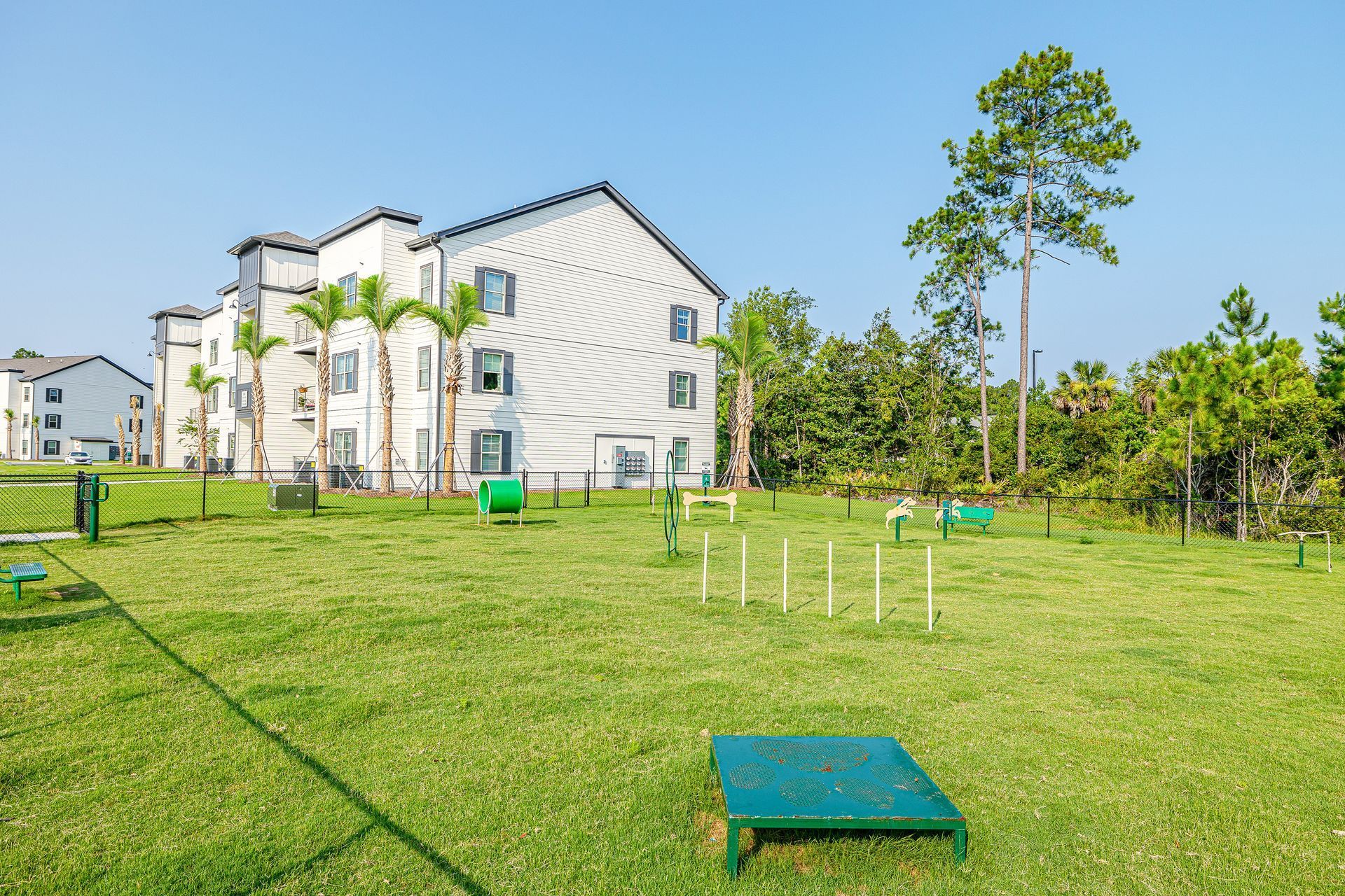 dog park at Pointe Grand Brunswick in Brunswick, GA.