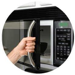 Microwave oven servicing