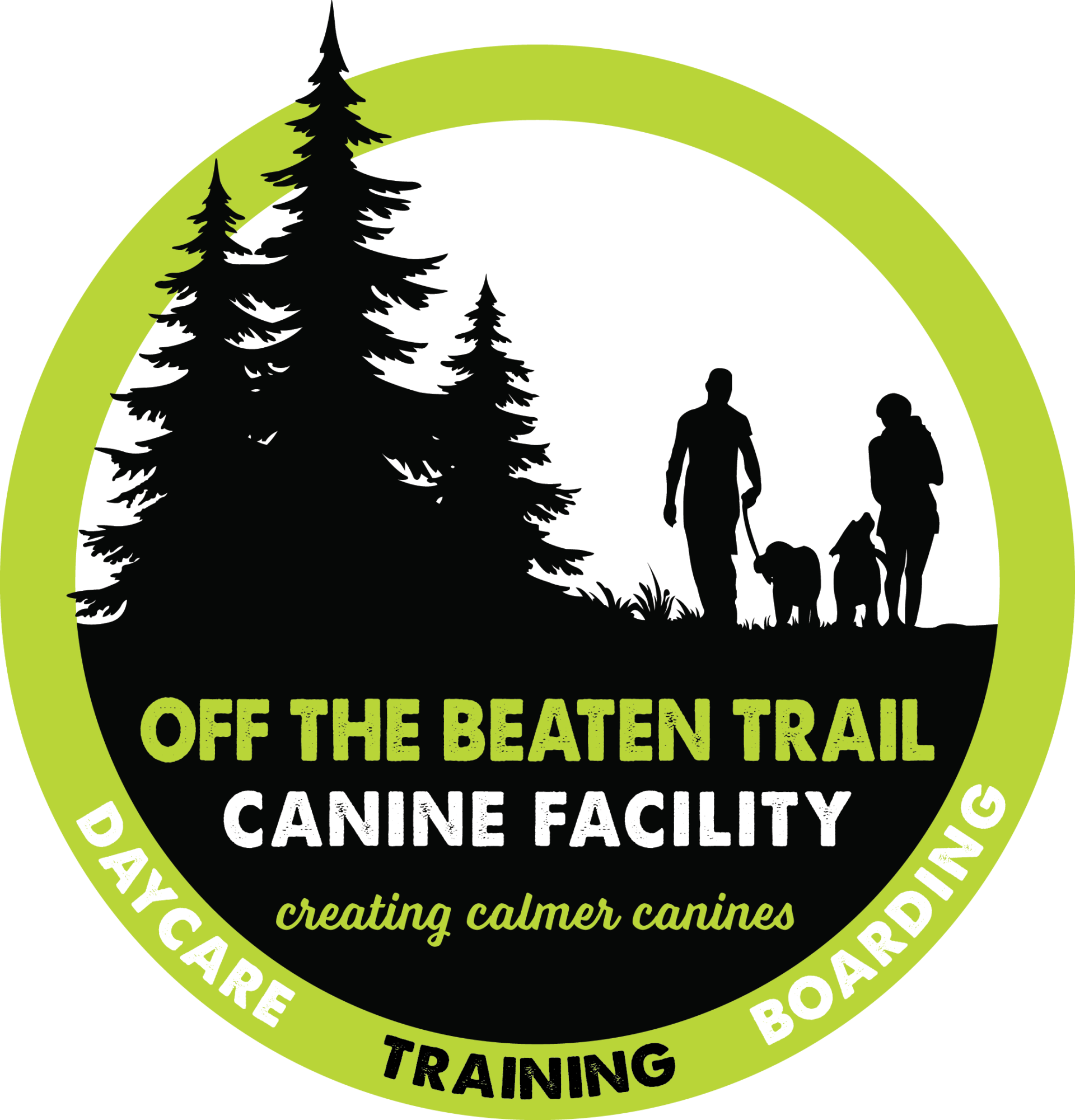 Off the Beaten Trail Canine Facility logo in Newark, VT
