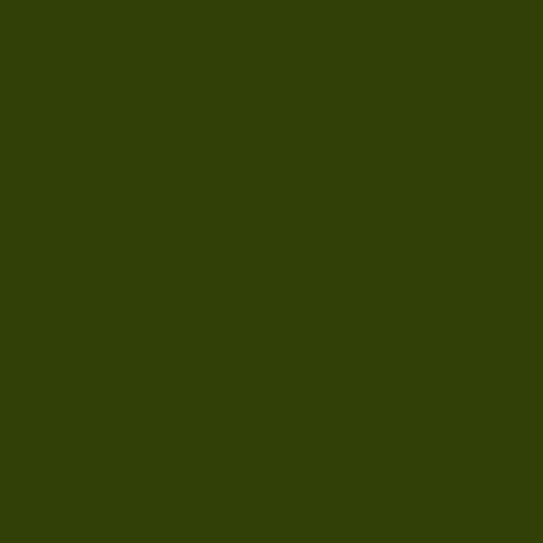 Solid dark olive green background.