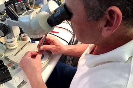Hearing Aid Replacement — Making a Hearing Aid Under Microscope — Bend, OR
