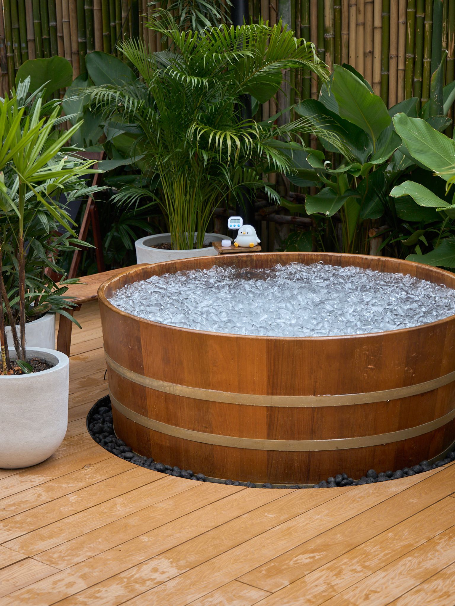 Ice bath in Bangkok