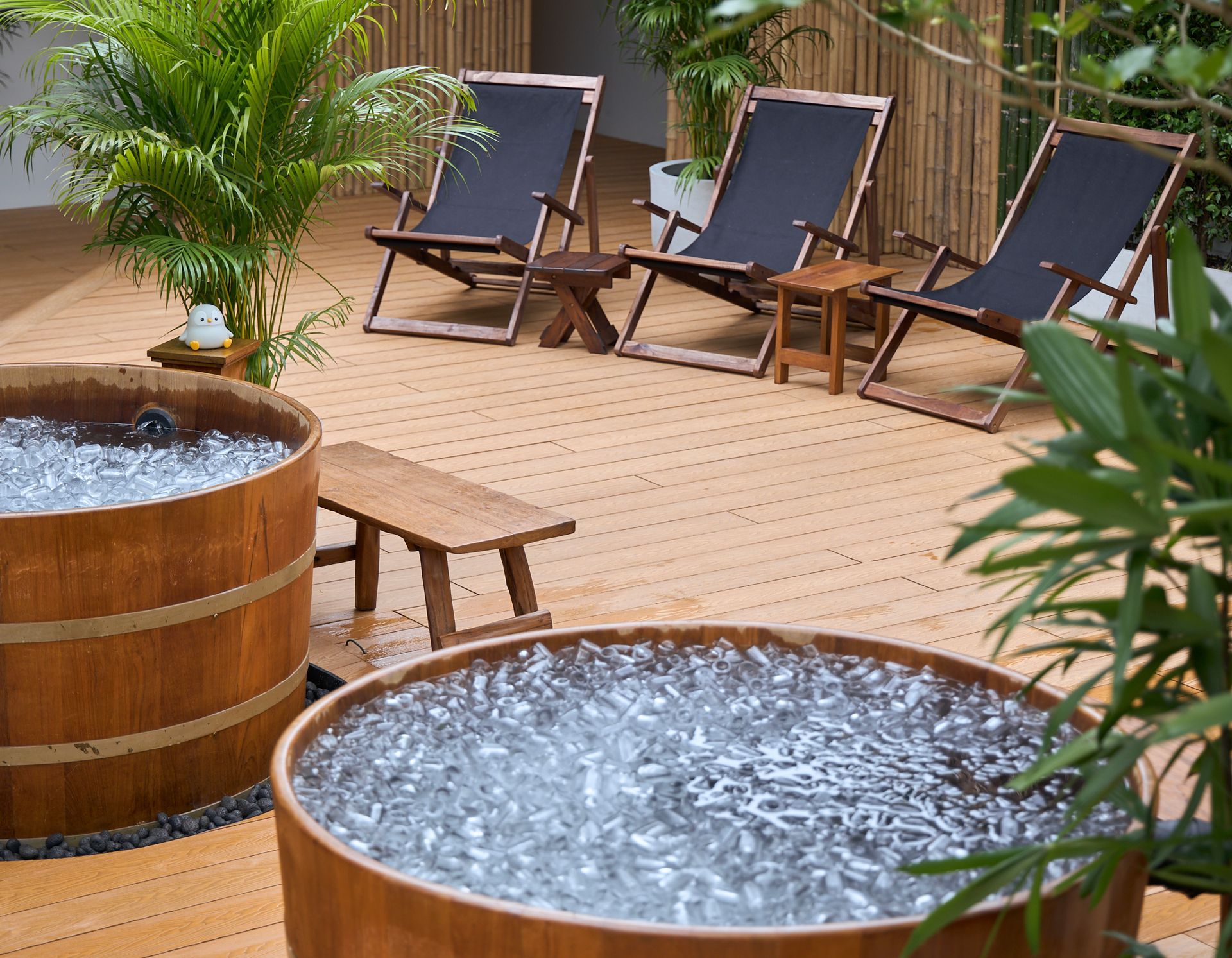 Ice bath in Bangkok
