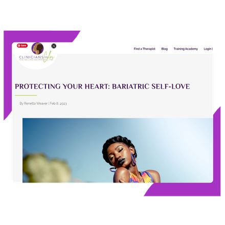 Article: Protecting Your Heart: Bariatric Self-Love