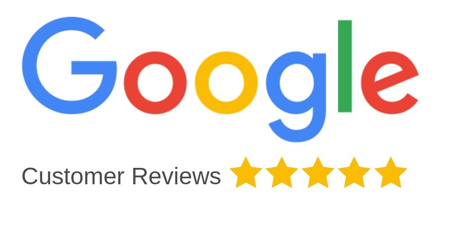 Reviews on google by our customers