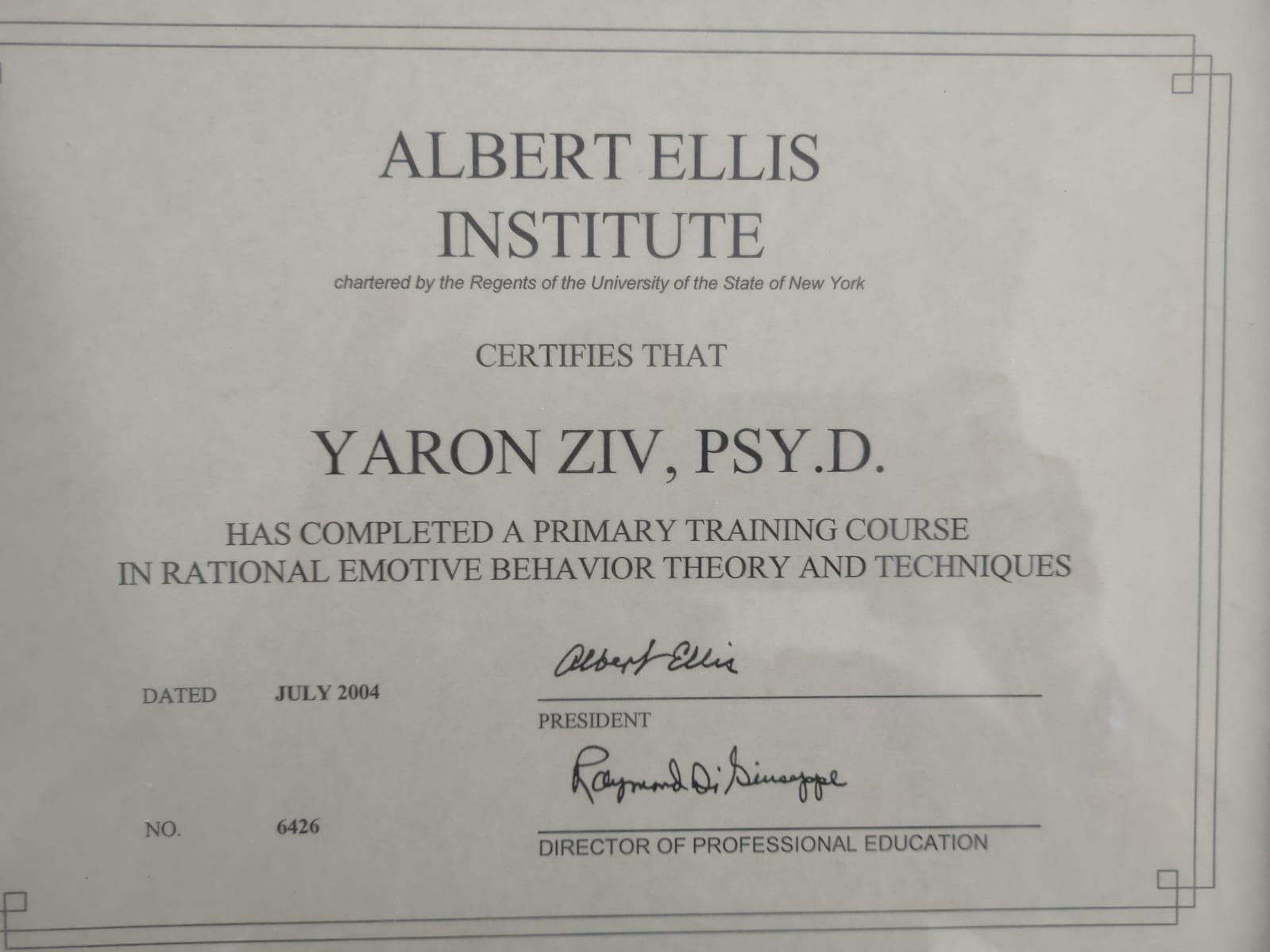 הסמכה לטיפול קוגניטיבי התנהגותי