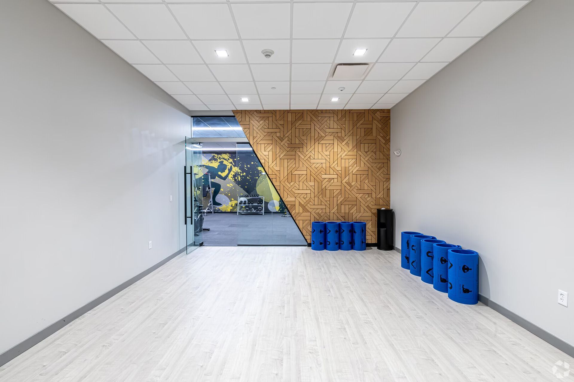 Yoga studio at The Millennium in Hartford, CT