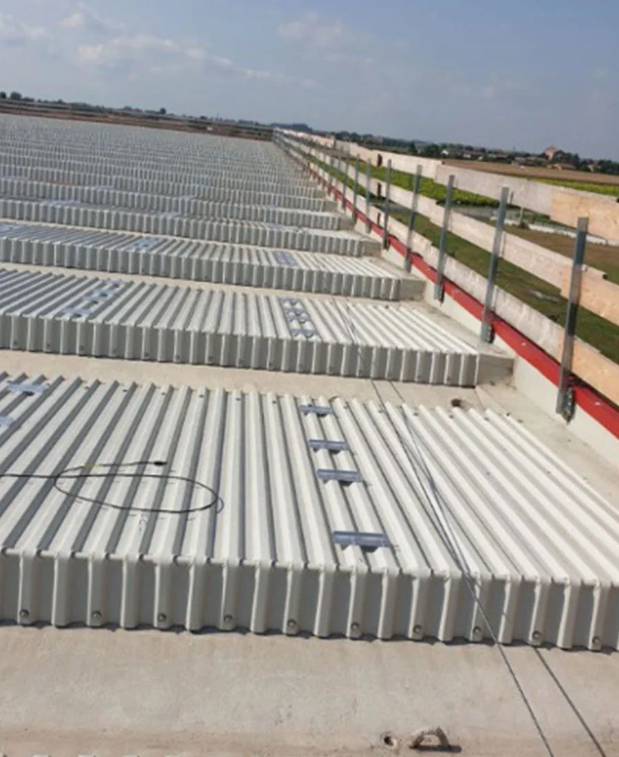 Linee Vita su lamiera grecata e cemento  LV Pro Casale Corte Cerro (VB)
