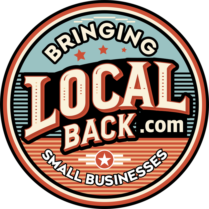 Round logo with 