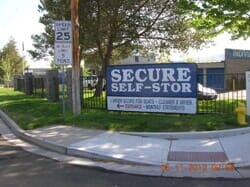 Secure Self Store Sign — Self Storage in Reno, NV