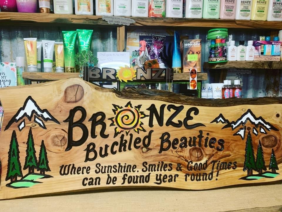 Bronze Buckled Beauties Salon