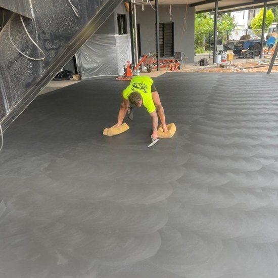 Concrete Finishing — Mobcon Construction in Berry Springs, NT
