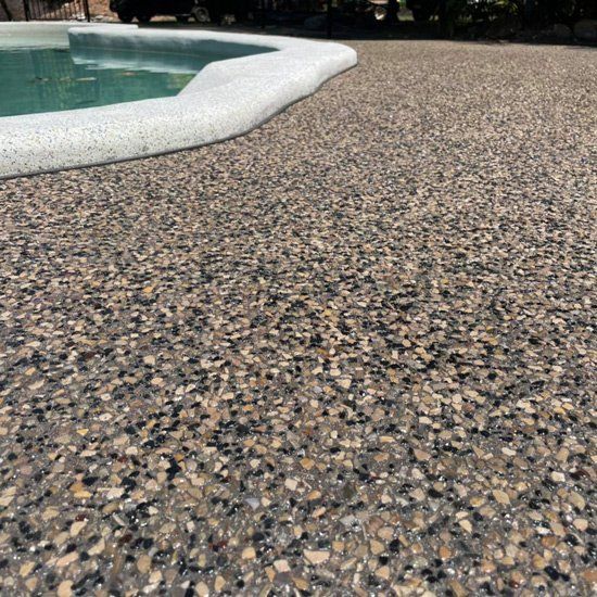 Concrete Works by the Pool — Mobcon Construction in Noonamah, NT