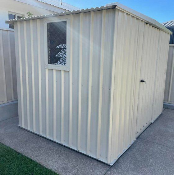 Installation of Shed for Storage — Mobcon Construction in Katherine, NT