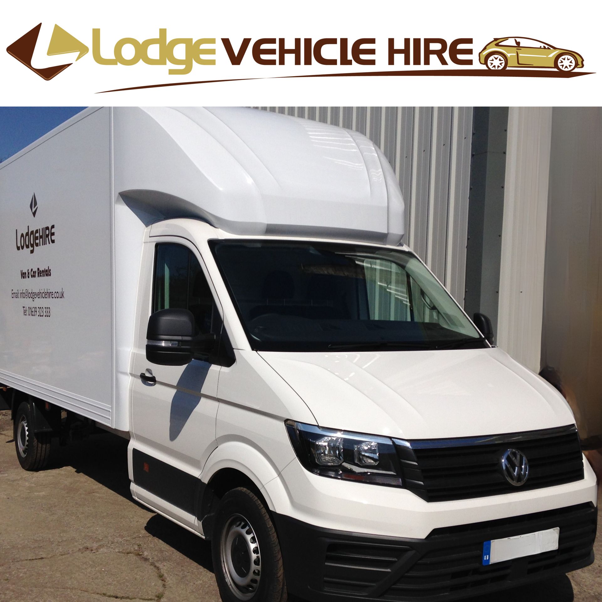Rental vans for Luton at 77 pounds per day