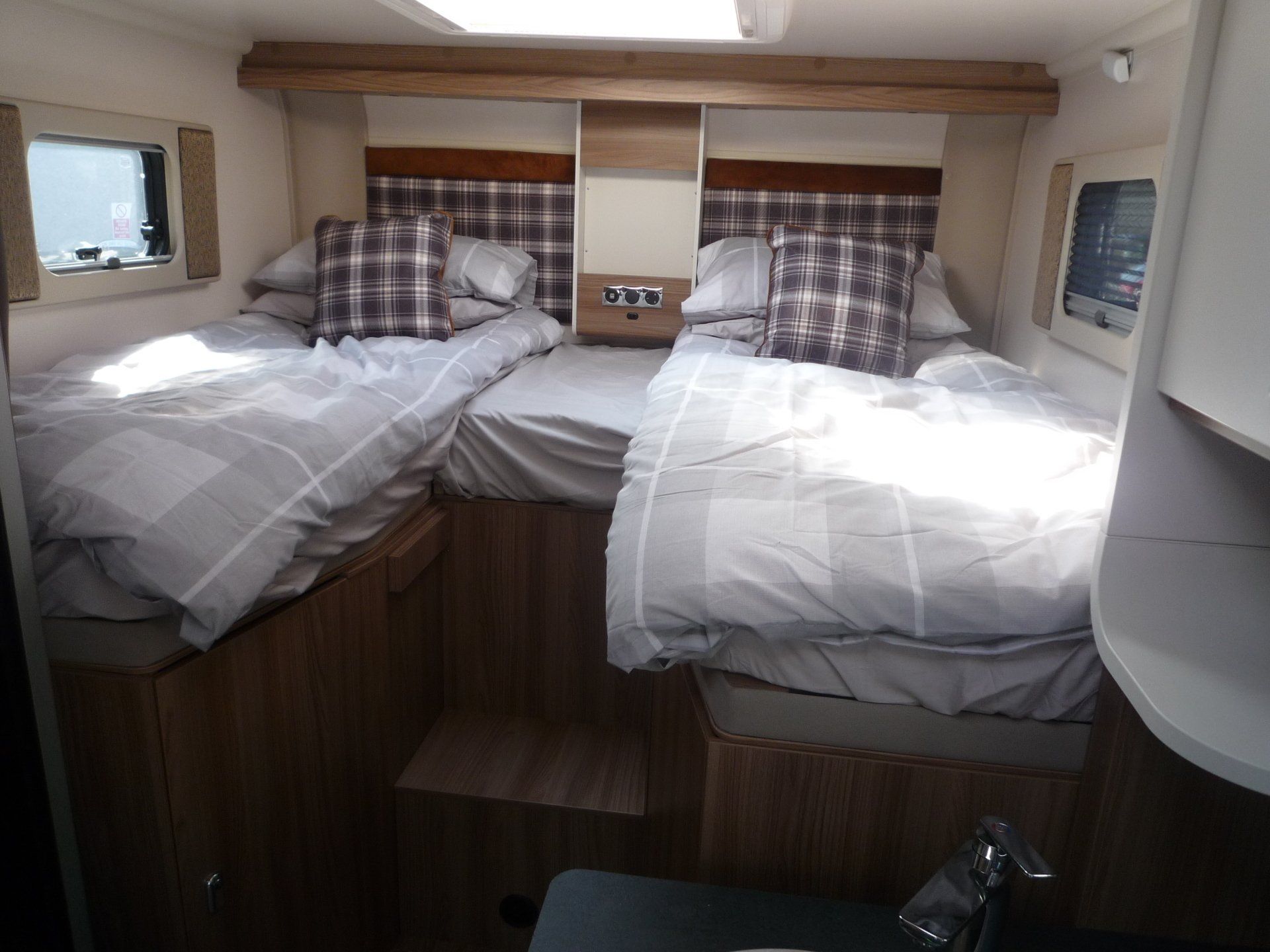Motorhome bed image