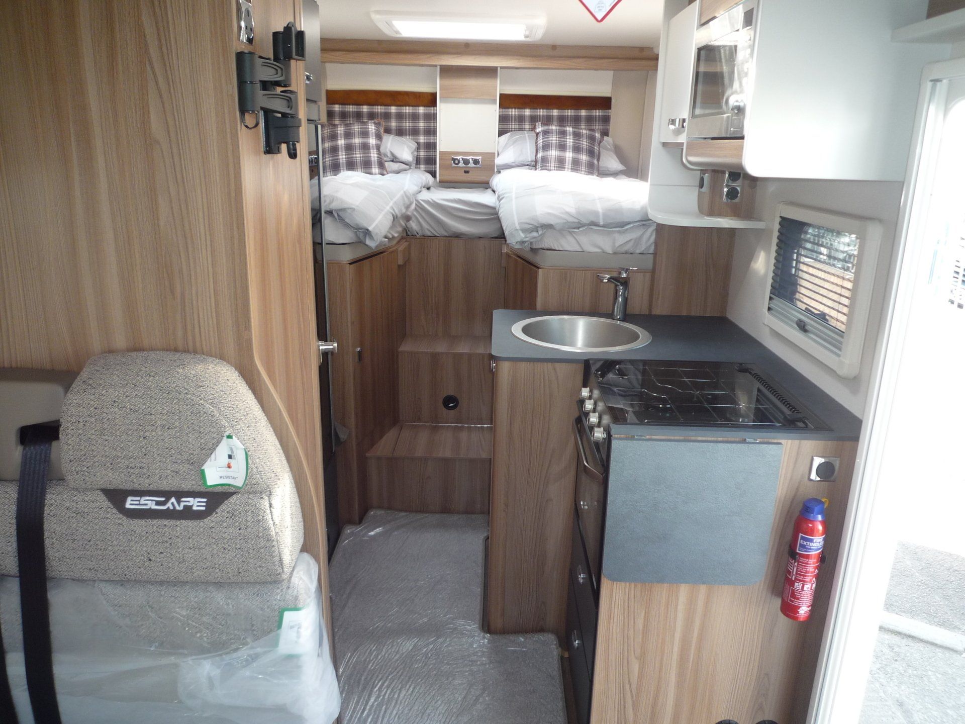 Motorhome Kitchen Area Image