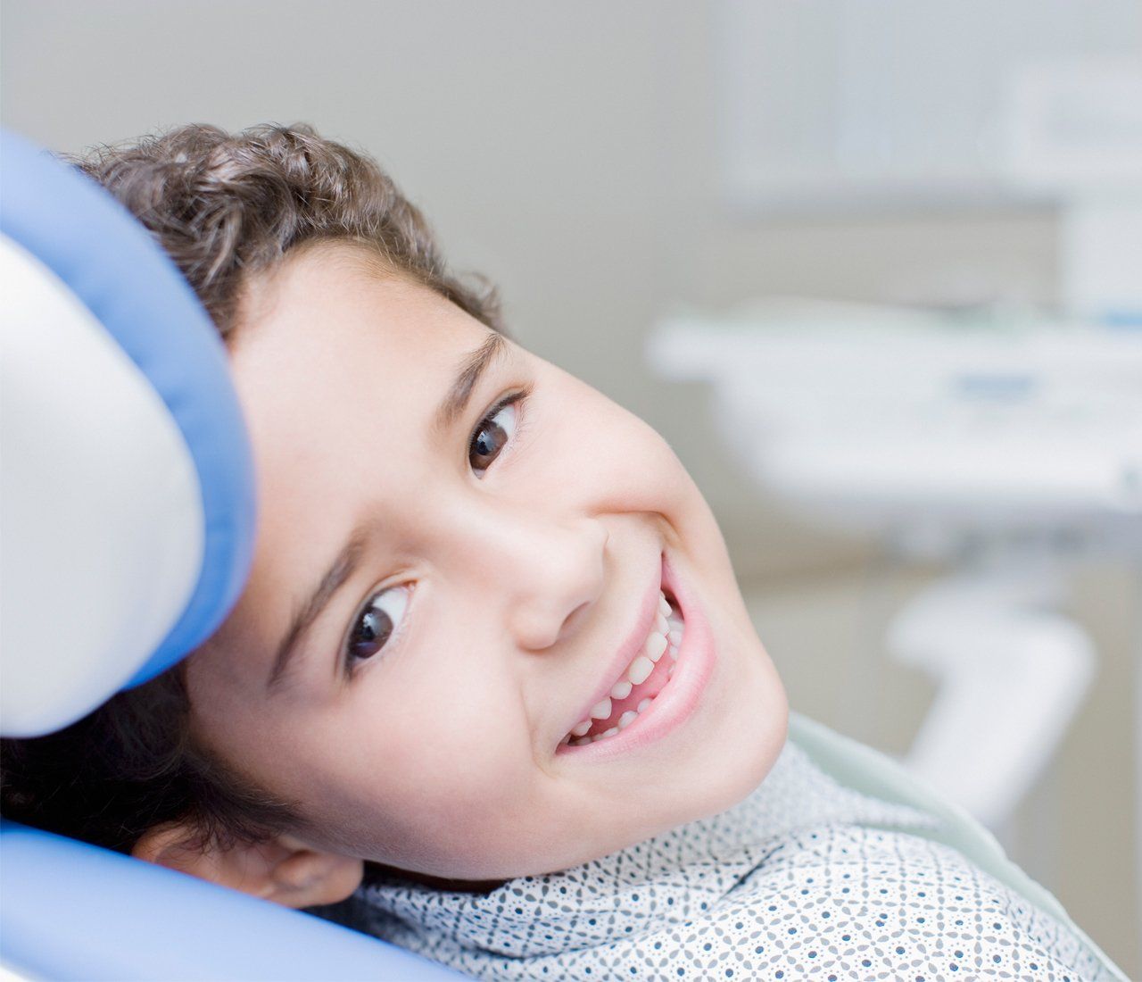 Joyful Boy In Dental Room — West Des Moines, IA — Westbrooke Family Dentistry