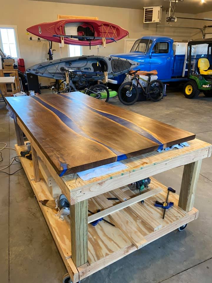 custom cut wood slab