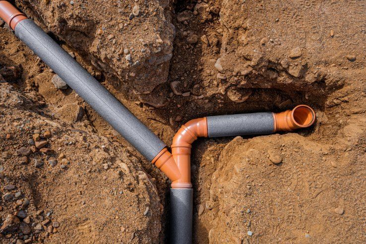A Bunch of Pipes Are Connected to Each Other in the Dirt — TCP Plumbing in Casino, NSW