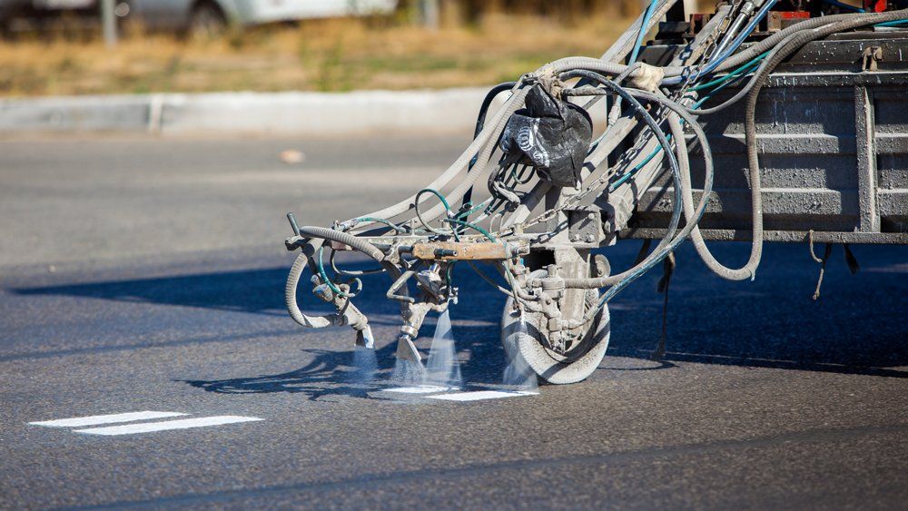 Pavement Striping — Calabasas, CA — S & S Paving