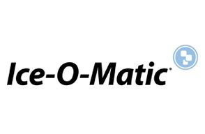 The ice-o-matic logo is on a white background.